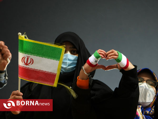 دیدار تیم های فوتبال ایران - عراق