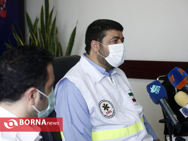 نشست خبری رییس سازمان اورژانس کشور