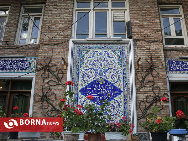ضیافت افطار در مسجد جامع نیاوران