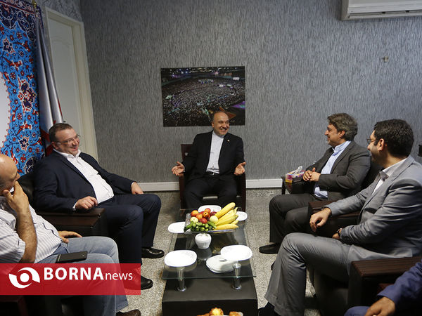 حضور وزیر ورزش و جوانان در خبرگزاری برنا