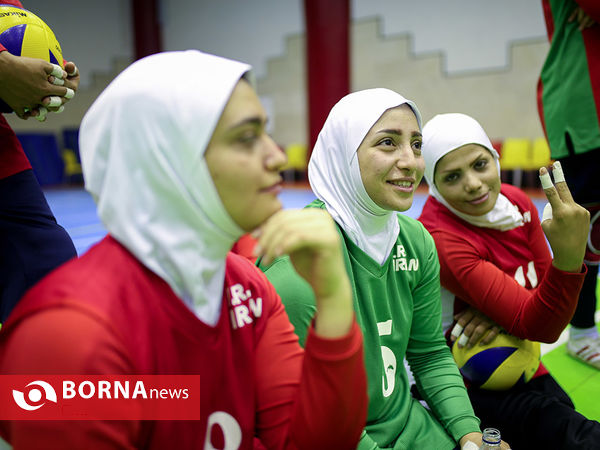 اردوی تیم ملی والیبال نشسته بانوان