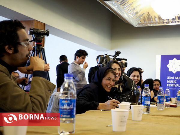 نشست خبری سی و سومین جشنواره موسیقی فجر