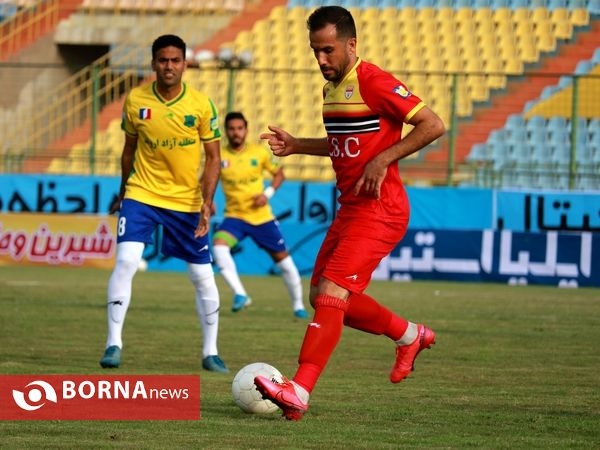 دیدار تیم های فوتبال صنعت نفت - فولاد