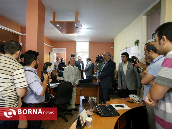 بازدید وزیر ورزش و جوانان از موسسه خبر