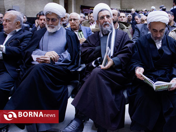 مجلس ترحیم برادر همسر مرحوم خاتمی