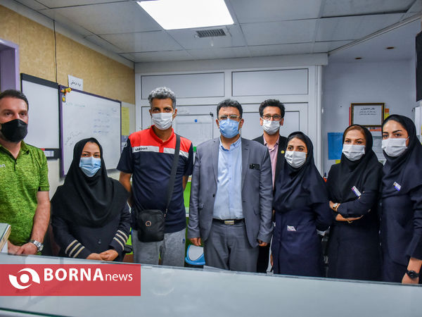 حضور تیم رسانه ورزش در بخش درمانی کودکان سرطانی