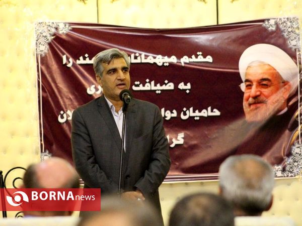 افطاری حامیان دولت در استان گیلان با حضور دکتر نوبخت و استاندار