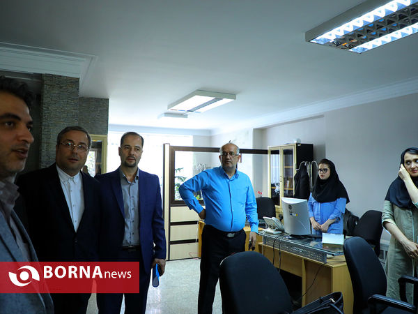 بازدید مدیر عامل صندق حمایت از قهرمانان و پیشکسوتان از خبرگزاری برنا