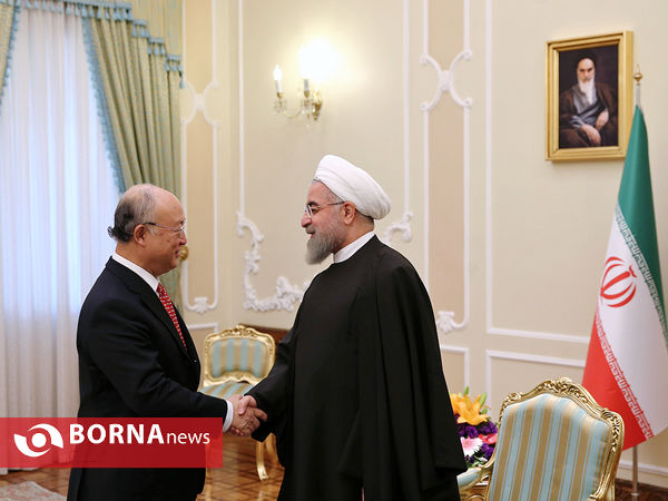 دیدار مدیرکل آژانس بین المللی انرژی اتمی با ریاست جمهوری