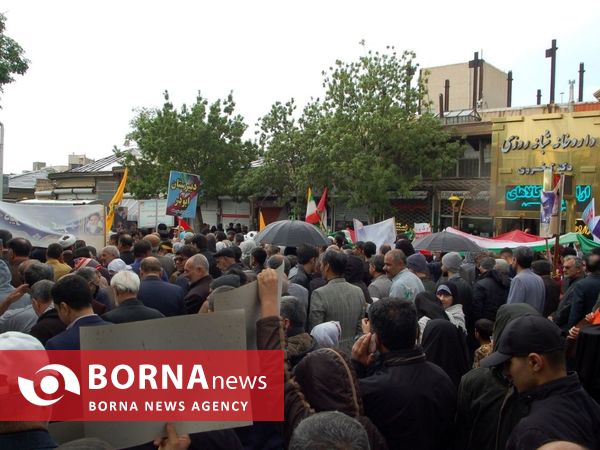 راهپیمایی روز جهانی قدس- قوچان