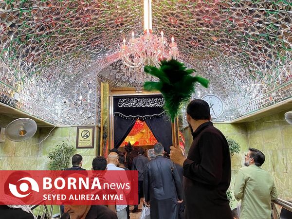 حرم حضرت علی(ع) در شب اربعین حسینی