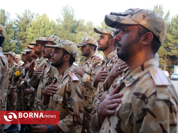 استقبال از شهدای گمنام در فرودگاه شیراز