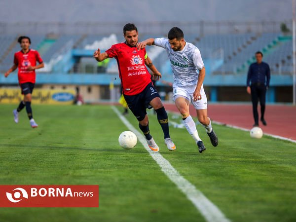 دیدار تیم های فوتبال آلومینیوم - نساجی