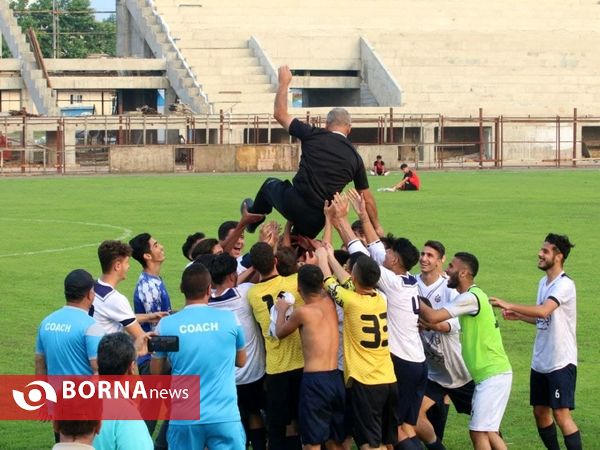 صعود نوجوانان ملوان به لیگ برتر فوتبال کشور