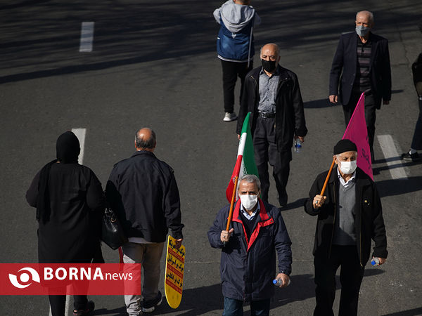 راهپیمایی روز ۲۲ بهمن - تهران ( ۴ )