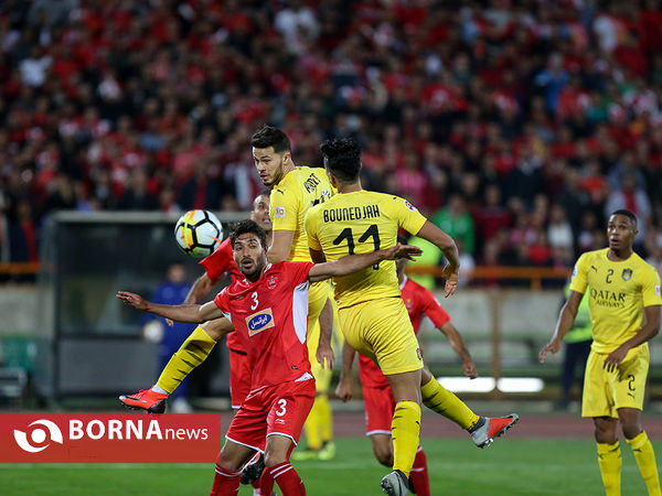 دیدار تیم های فوتبال پرسپولیس - السد
