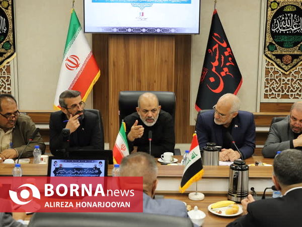 نشست مشترک ستاد اربعین ایران و عراق در اروند