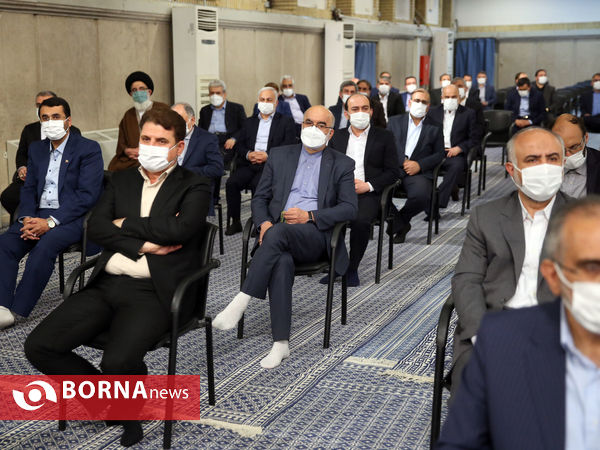 دیدار مسئولان نظام با مقام معظم رهبری