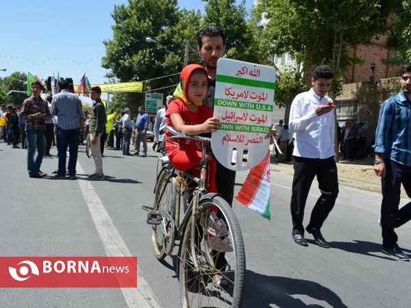 راهپیمایی روز جهانی قدس 1394 - سلماس