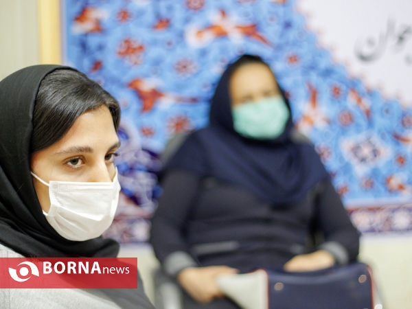 حضور  کادر فنی و بازیکنان تیم بسکتبال بانوان آینده سازان اراک در دفتر خبرگزاری برنا