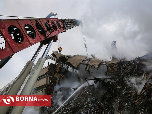 سومین روز حادثه پلاسکو-2