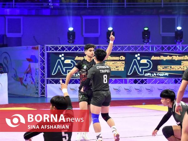 روز نخست مسابقات کبدی قهرمانی جوانان جهان