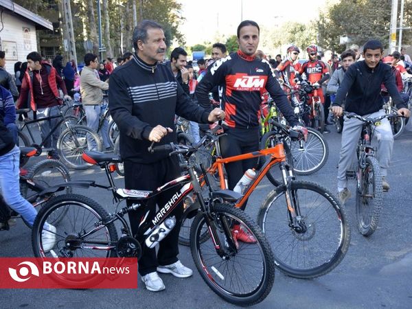 همايش بزرگ دوچرخه سوارى در شهريار