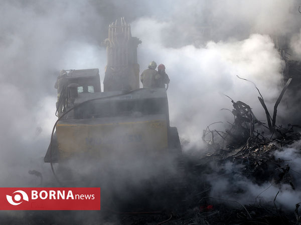 هفتمین روز حادثه پلاسکو