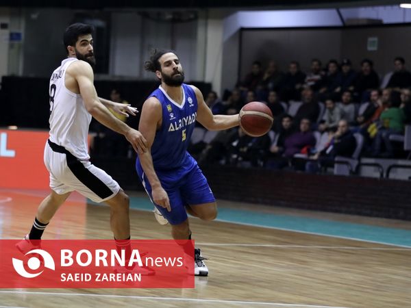 دیدار بسکتبال شهرداری گرگان - الریاضی لبنان