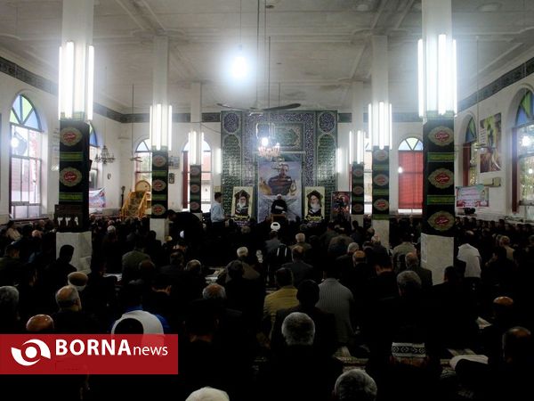 مراسم گرامیداشت شهید نظم وامنیت شهیدپاینده