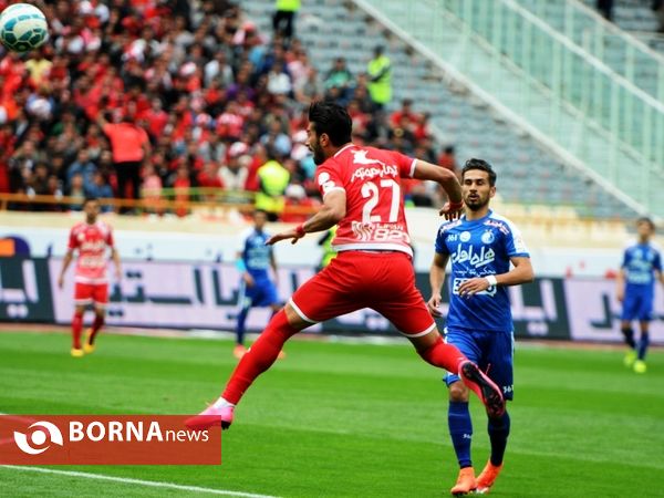 دیدار تیم های پرسپولیس تهران - استقلال تهران