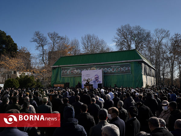 تشییع پیکر شهید حاج حسن ایرلو
