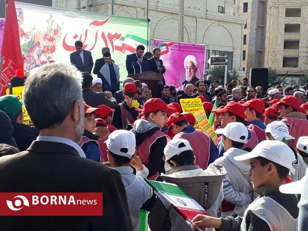 راهپیمایی ۱۳ آبان  نسیم شهر