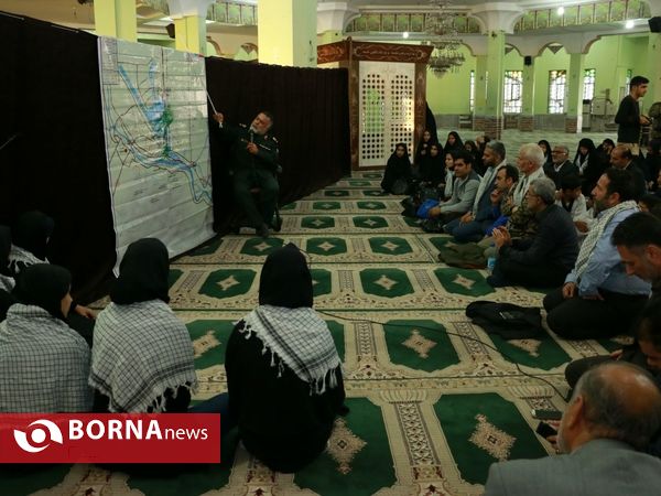 سفر قهرمانان آسیایی و پارا آسیایی راهیان نور به اروند