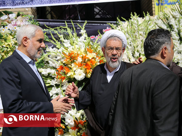مراسم ختم حجت الاسلام احمد مرعشی
