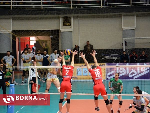 دیدار تیم های شهرداری ارومیه - کاله مازندران (هفته نوزدهم لیگ برتر)