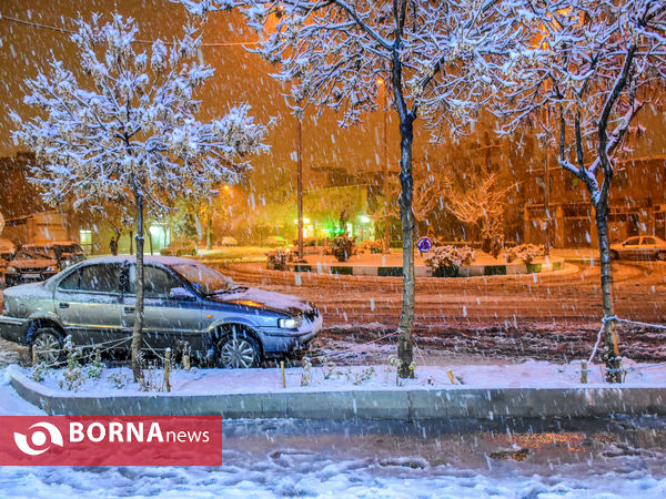 چهره زمستانی اراک در آخرین ماه پاییز