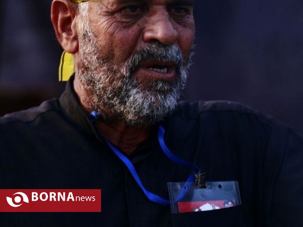 نمای نزدیک اربعینیون شلمچه