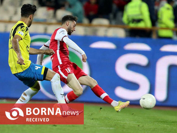 دیدار تیم های فوتبال پرسپولیس - نفت مسجدسلیمان