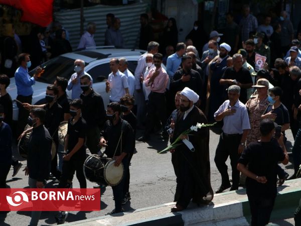 مراسم تشییع پیکر" شهید مهدی کامور "در آستانه اشرفیه