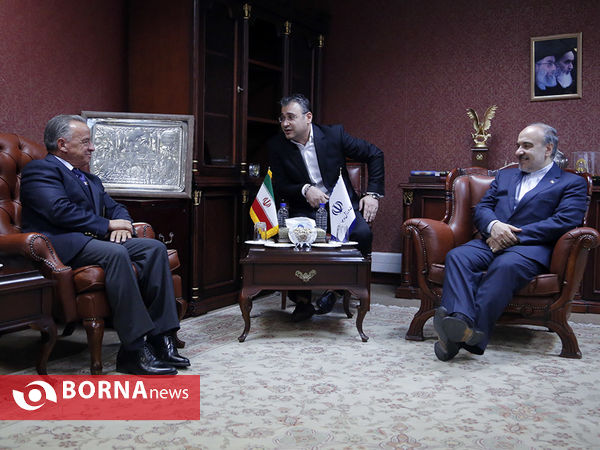 دیدار وزیر ورزش و جوانان با رییس فدراسیون بین المللی بدن سازی و پرورش اندام