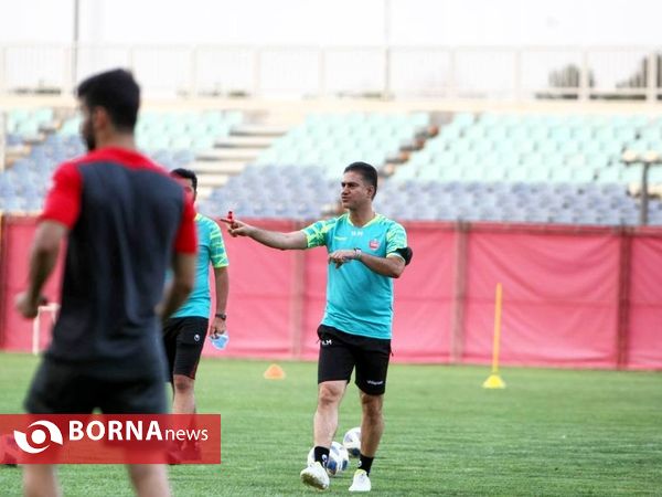 تمرینات تیم فوتبال پرسپولیس