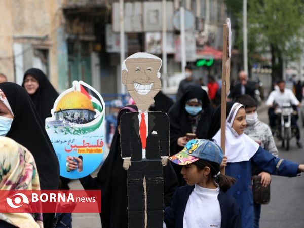 راهپیمایی روز قدس_ بندرانزلی