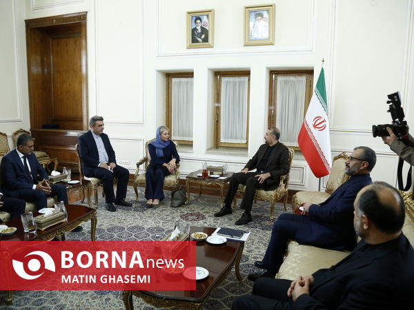 دیدار وزیر امور خارجه ایران با نماینده دبیرکل سازمان ملل در امور عراق
