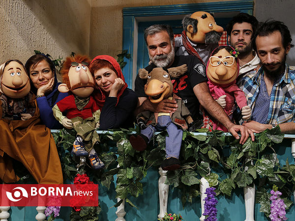 پشت صحنه سریال عروسکی «سر حال»