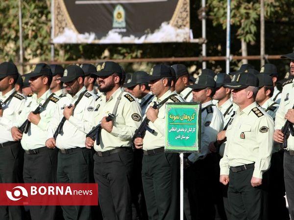 مراسم صبحگاه هفته ناجا
