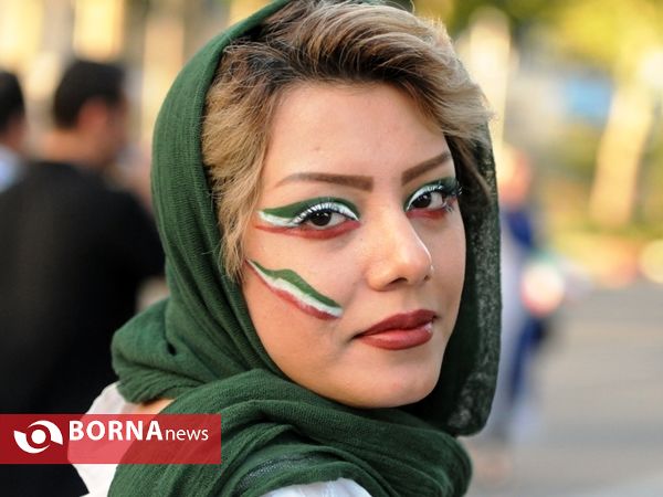 حاشیه های استادیوم آزادی پیش ازبازی ایران و پرتغال