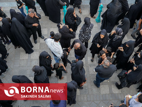 اجتماع دسته های عزاداری در امیر چقماق یزد