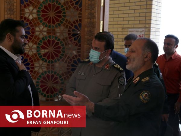 عطرافشانی یادمان شهدای گمنام ساری در هفته پارالمپیک