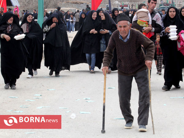 بزرگترین گردهمایی عزاداران رضوی فارس در شهرستان بوانات